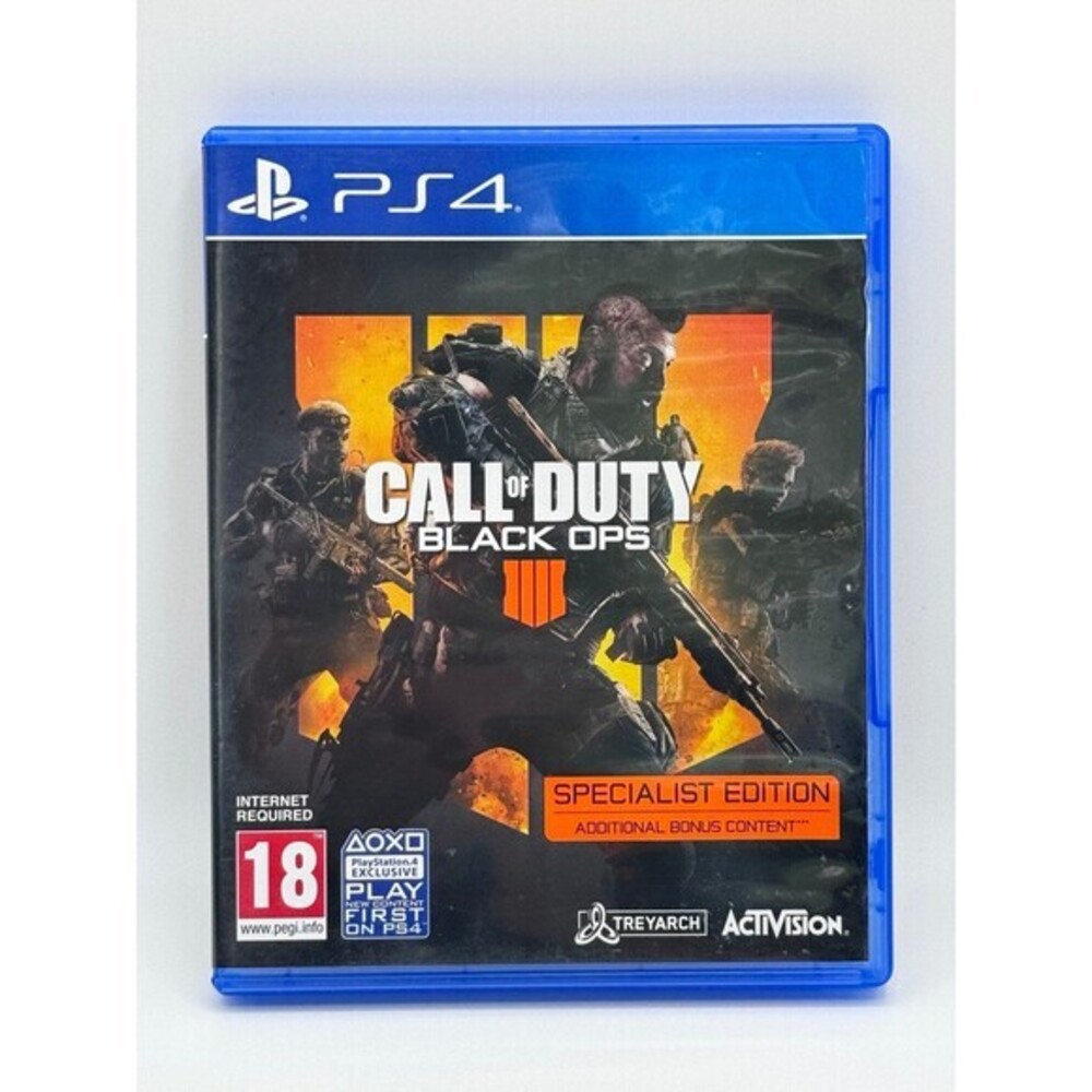 PS4 Game Call Of Duty Black Ops Special Edition Activision Bonus Content